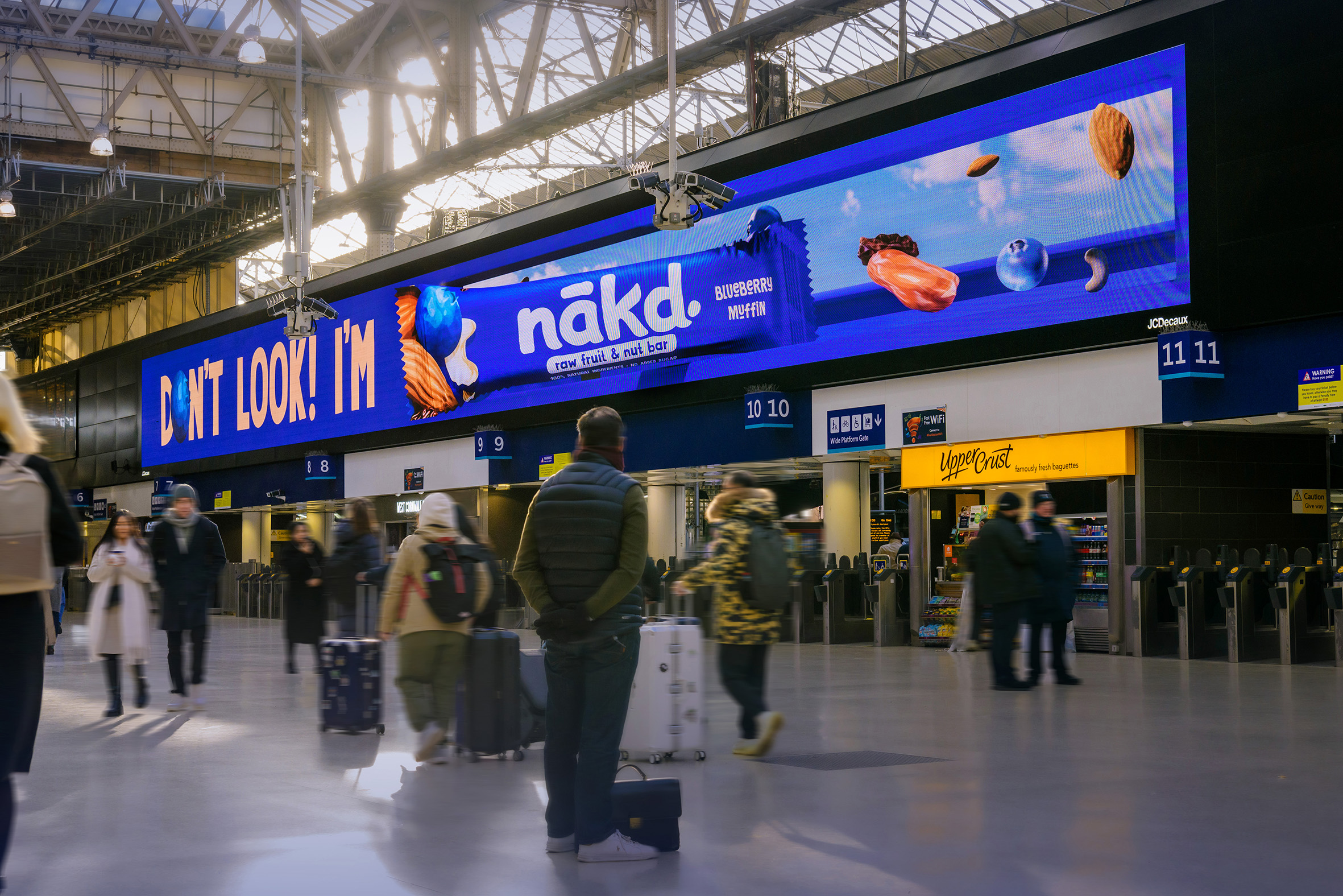JCDecaux UK launches new 3D OOH products with nākd campaign  